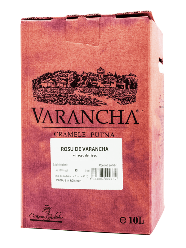 BAG IN BOX CRAMA GÎRBOIU VARANCHA MERLOT SEC 10L