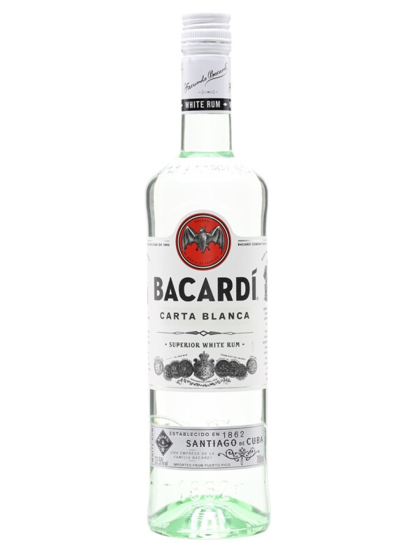 BACARDI CARTA BLANCA WHITE 1L