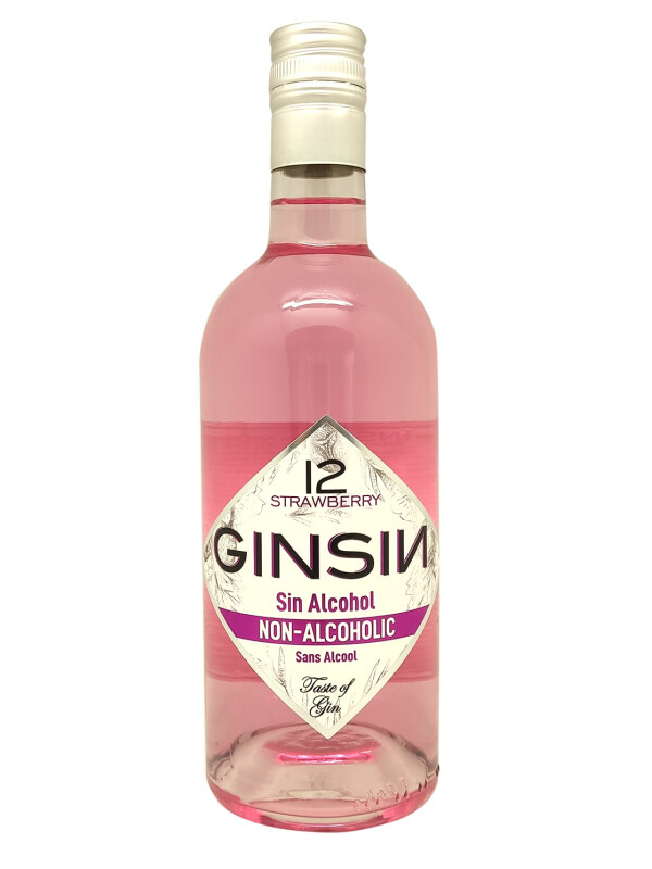 GINSIN PREMIUM STRAWBERRY PACK FARA ALCOOL 0.7L