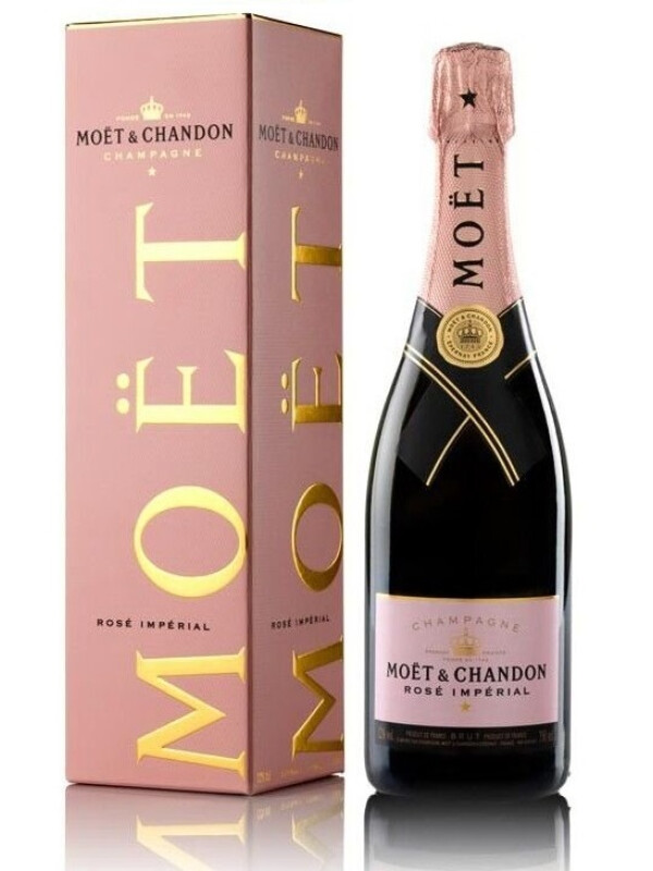 MOËT & CHANDON IMPERIAL ROSE CHAMPAGNE BRUT + CUTIE DE CADOU 0.75L