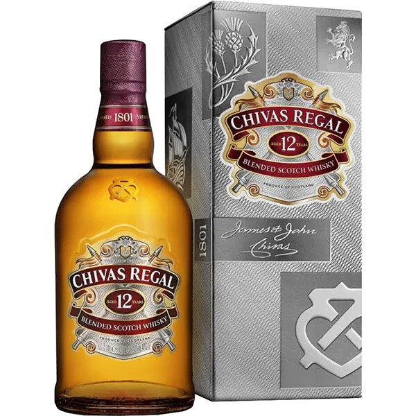 CHIVAS REGAL 12 ANI + CUTIE 1.5L