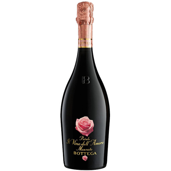 VIN SPUMANT BOTTEGA PETALO AMORE MOSCATO 0.75L