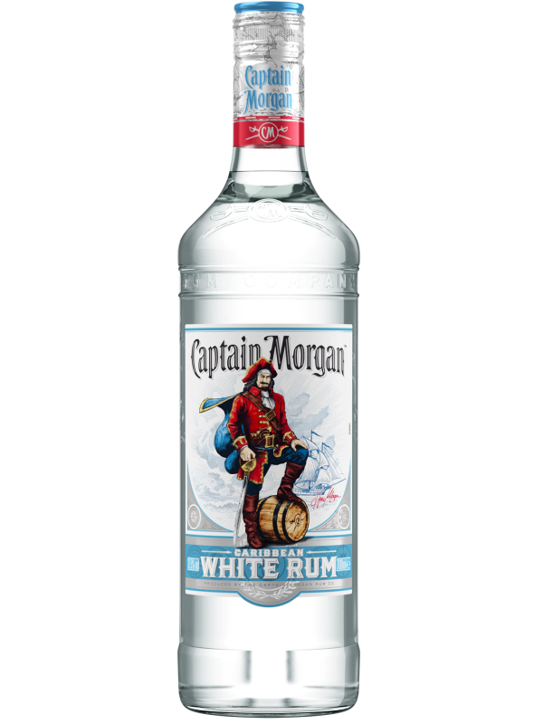 CAPTAIN MORGAN WHITE RUM 1L