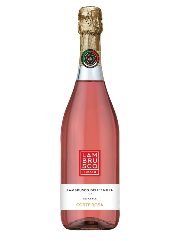 LAMBRUSCO CORTE ROSA ROZE DEMIDULCE 0.75L 
