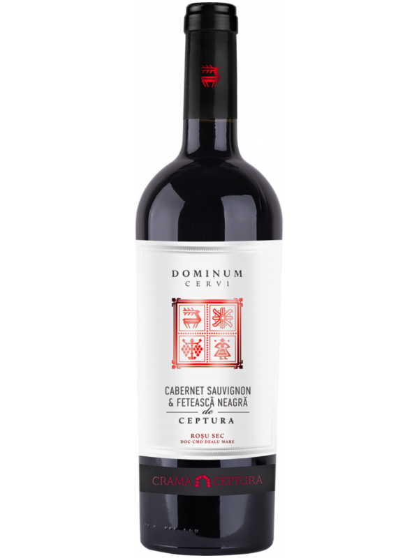 CRAMA CEPTURA DOMINUM CERVI CABERNET SAUVIGNON & FETEASCA NEAGRA 0.75L