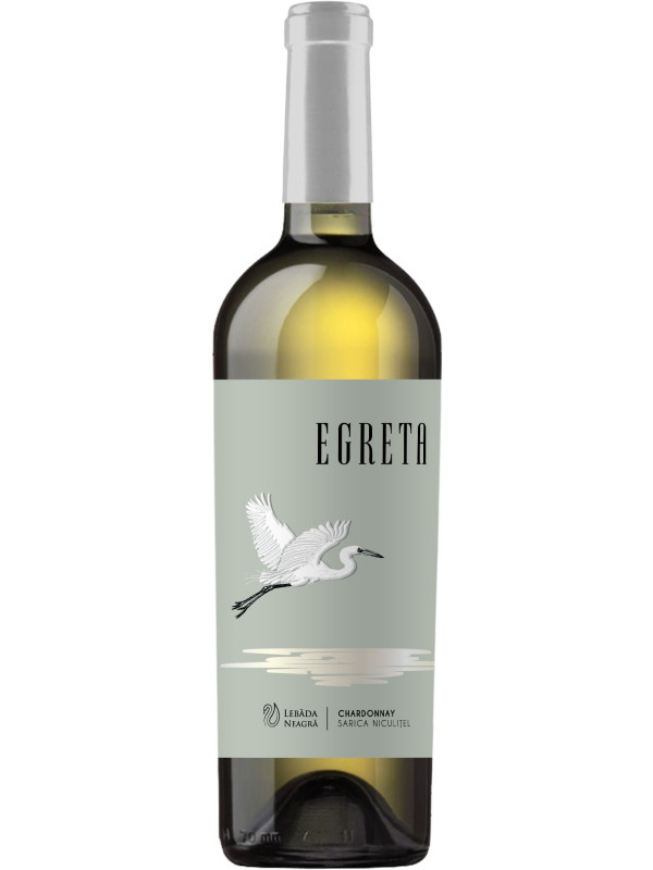 LEBĂDA NEAGRĂ - EGRETA - CHARDONNAY SEC 0.75L