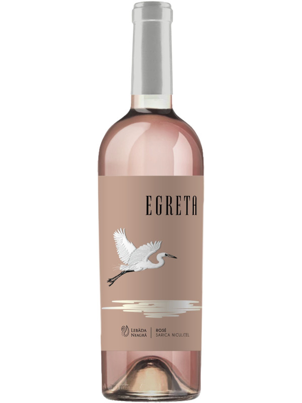 LEBĂDA NEAGRĂ - EGRETA - ROSE DEMIDULCE 0.75L