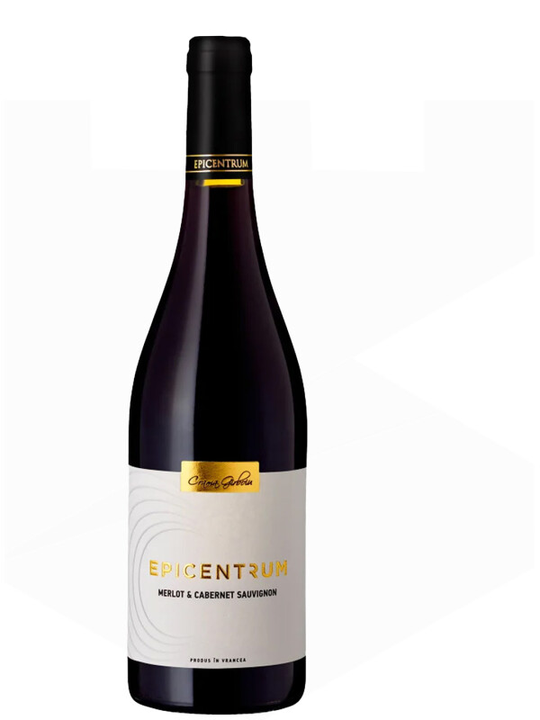 EPICENTRUM MERLOT + CABERNET SAUVIGNON ROSU SEC 0.75L