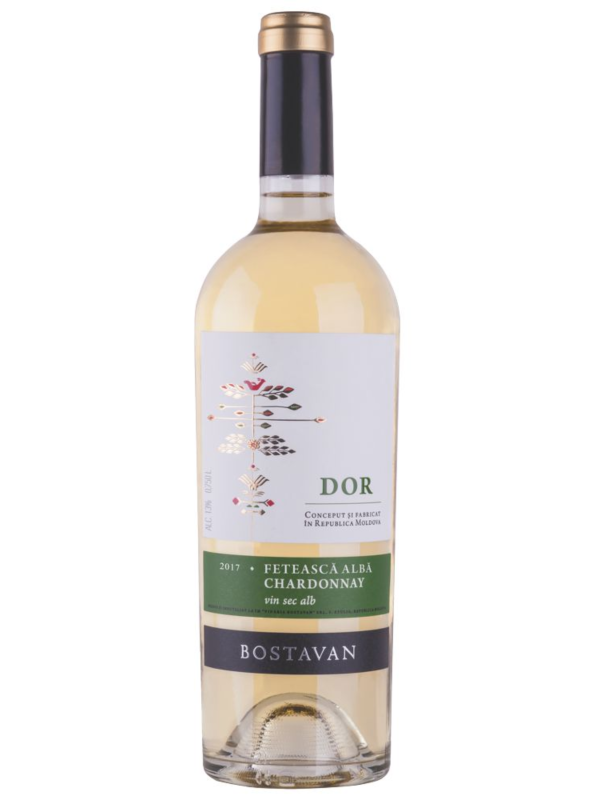 BOSTAVAN DOR FETEASCĂ ALBĂ & CHARDONNAY 0.75L
