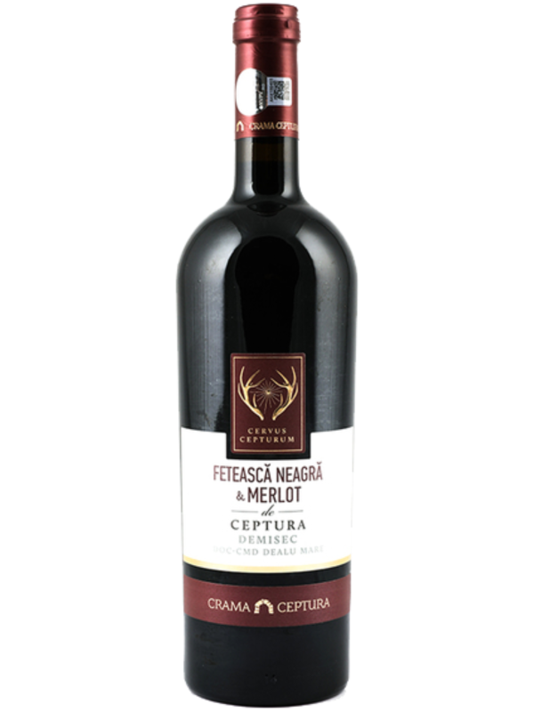 CRAMA CEPTURA CERVUS CEPTURUM FETEASCĂ NEAGRĂ & MERLOT 0.75L