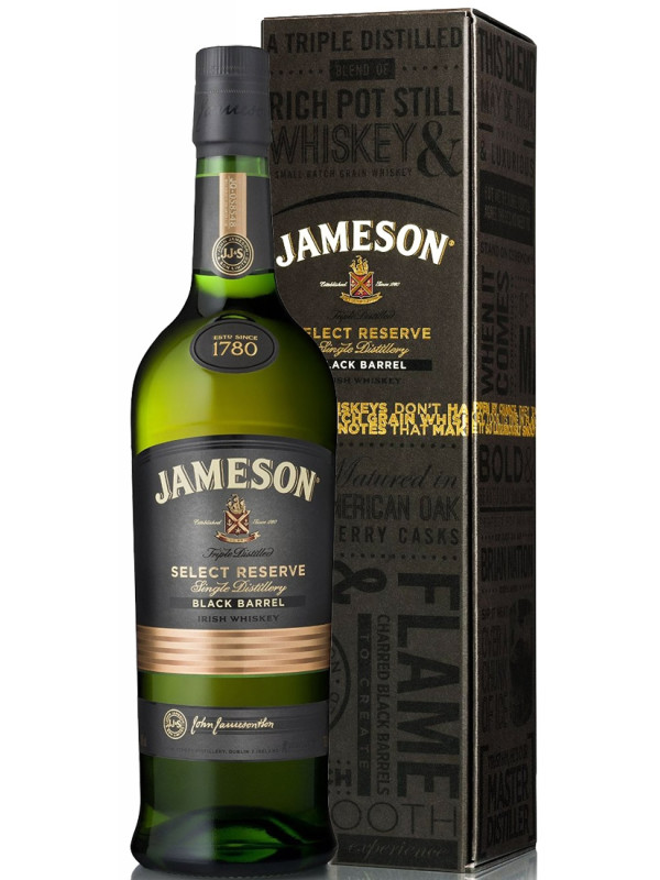 JAMESON SELECT RESERVE BLACK BARREL 0.7L