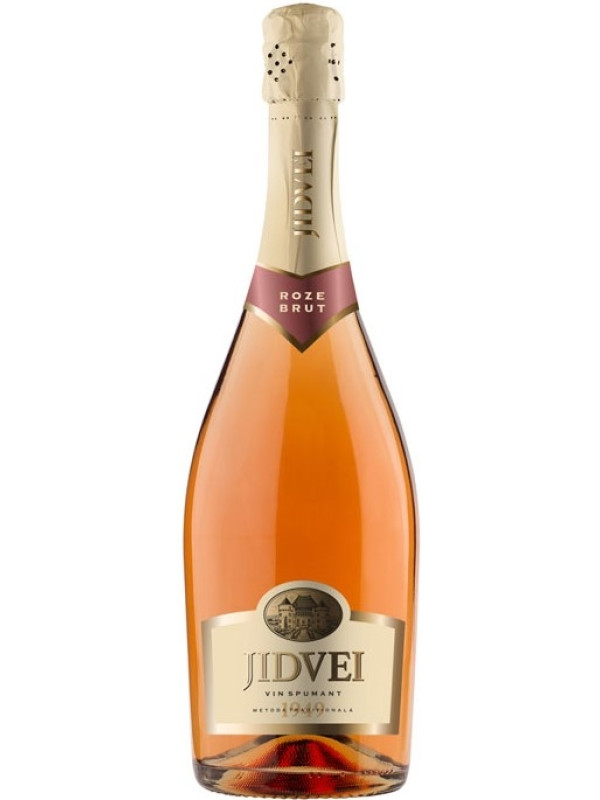 JIDVEI - SPUMANT BRUT ROSE 0.75L