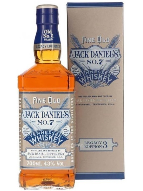 JACK DANIEL’S TENNESSEE WHISKEY LEGACY EDITION 3 GB 0.7L