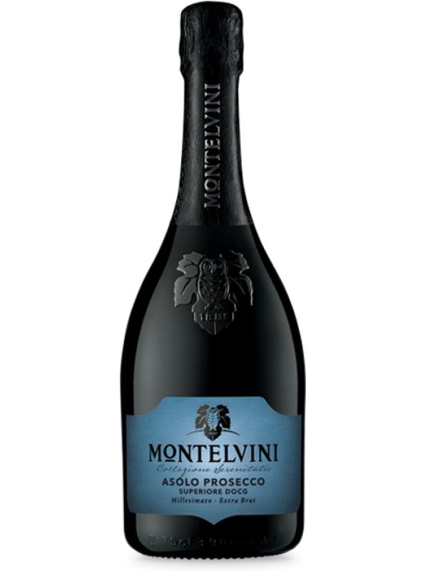 MONTELVINI ASOLO PROSECCO SUPERIORE DOCG MILLESIMATO MAGNUM EXTRA BRUT 1.5L