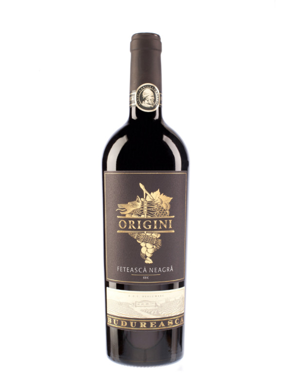 BUDUREASCA ORIGINI FETEASCA NEAGRA ROSU SEC 0.75L