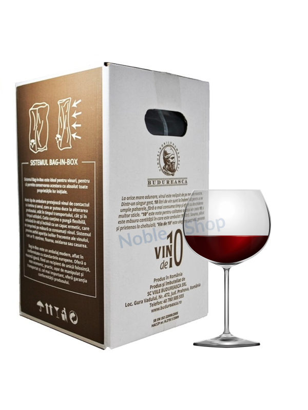 BAG IN BOX BUDUREASCA CABERNET SAUVIGNON 10L