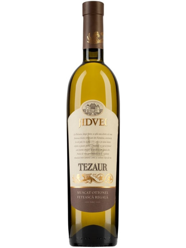JIDVEI TEZAUR MUSCAT OTTONEL & FETEASCĂ REGALĂ 0.75L