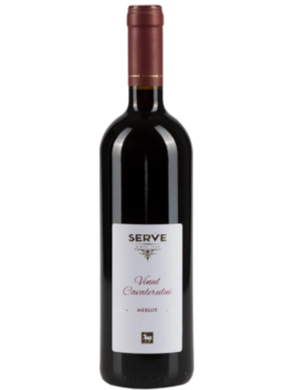 SERVE VINUL CAVALERULUI MERLOT 0.75L