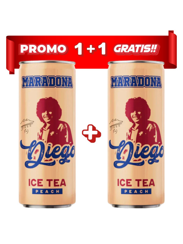 PACHET MARADONA ICE TEA PIERSICA 0.25L 1+1 