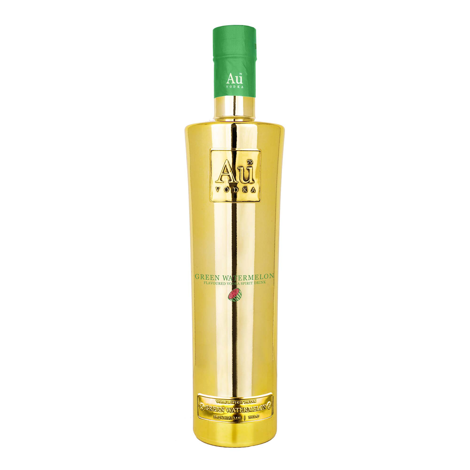 AU VODKA GREEN WATERMELON 35.2% 0.7L