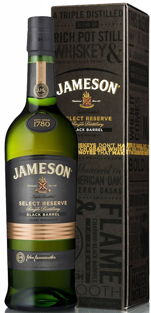 JAMESON SELECT RESERVE BLACK BARREL 0.7L