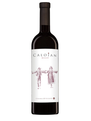 OPRISOR CALOIAN MERLOT ROSU SEC 0.75L