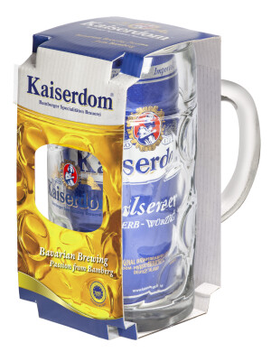 DOZA BERE KAISERDOM PILSENER 1L + HALBA