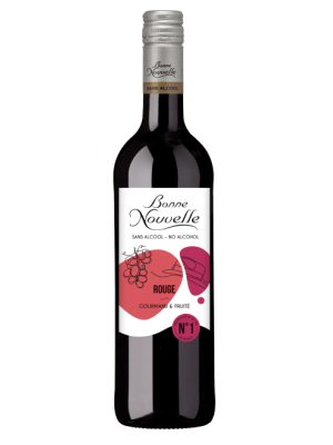 BONNE NOUVELLE ROSU FARA ALCOOL 0,75L