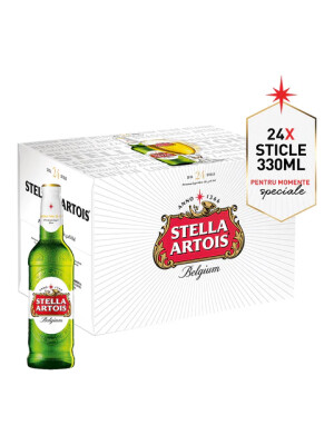 BERE STELLA ARTOIS IMPORT BELGIA  24 X 0.33L