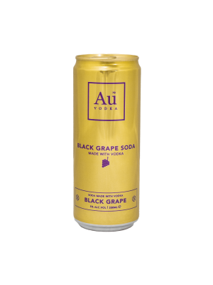 AU VODKA BLACK GRAPE 5% 0.33L