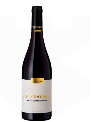 EPICENTRUM MERLOT + CABERNET SAUVIGNON ROSU SEC 0.75L