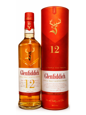 WHISKY GLENFIDDICH 12 ANI TRIPLE OAK 40% 0.7L