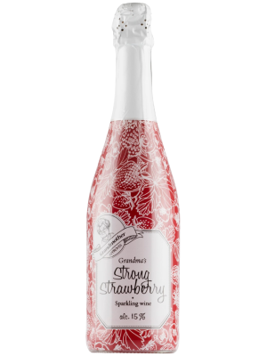 GRANDMA'S STRONG STRAWBERRY SPARKLING 0.75L