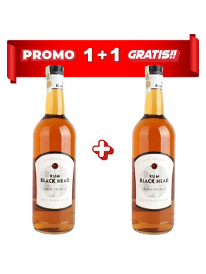 PACHET MAISON CENTENAIRE - BLACK HEAD RUM 0.7L 1+1
