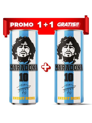 PACHET MARADONA BAUTURA ENERGIZANTA 0.25L 1+1 