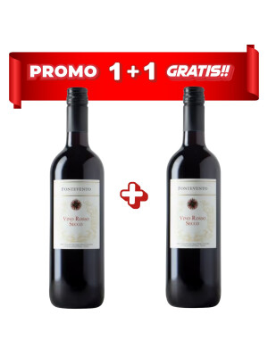 PACHET FONTEVENTO ROSU 0.75L 1+1