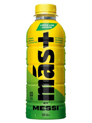 MAS+ BY MESSI LEMON LIME LEAGUE 0,5L