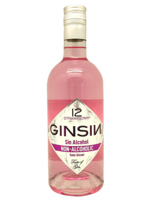 GINSIN PREMIUM STRAWBERRY FARA ALCOOL 0.7L