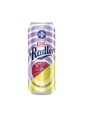 CIUC RADLER 0% ZMEURA DOZA 0.5L