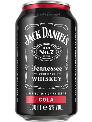 JACK DANIEL'S RTD - JACK & COLA 0.33L