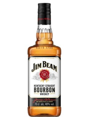 JIM BEAM WHITE BOURBON WHISKY 0.7L