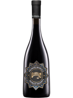 PRINCE MIRCEA MERLOT REZERVA ROSU SEC 0.75L