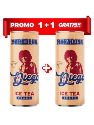 PACHET MARADONA ICE TEA PIERSICA 0.25L 1+1 