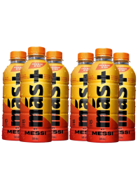 MAS+ BY MESSI ORANGE D'OR 0,5L X 6 PACK