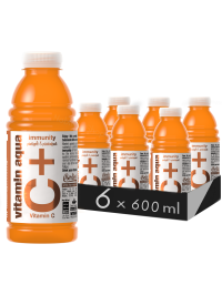 VITAMIN AQUA - VITAMINA C+ ANANAS & FRUCTUL PASIUNII 0.6L X 6