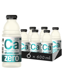 VITAMIN AQUA ZERO CALCIU & VITAMINA D - COCOS & ANANAS 0.6L X 6