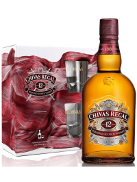 CHIVAS REGAL 12 ANI CU 2 PAHARE 0.7L