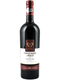 CRAMA CEPTURA CERVUS CEPTURUM FETEASCĂ NEAGRĂ & MERLOT 0.75L