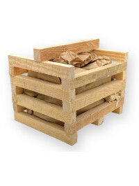 FUN GRILL, KIT BRICHETE DE CARBUNE PENTRU GRATAR CU LEMNE SI CHIBRITURI PENTRU APRINS