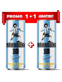 PACHET MARADONA BAUTURA ENERGIZANTA FARA ZAHAR 0.25L 1+1 